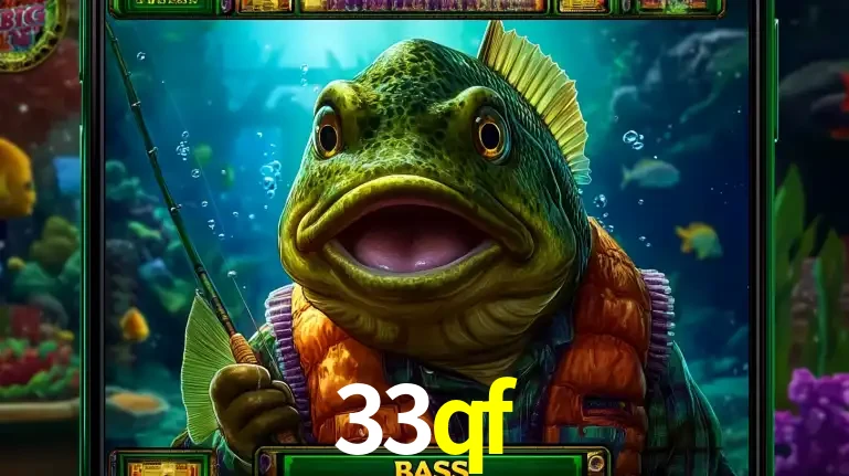 Personagem de peixe pescador do popular jogo de slot com tema de pescaria, uma das emocionantes opções de caça-níqueis para jogar e ganhar no cassino 33qf.